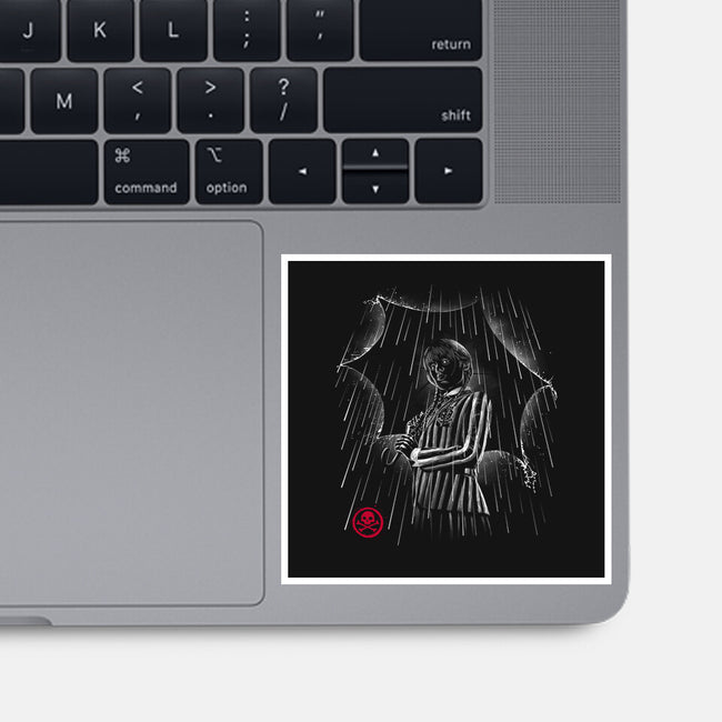 Gloomy Girl-none glossy sticker-Getsousa!