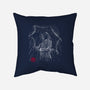 Gloomy Girl-none removable cover w insert throw pillow-Getsousa!
