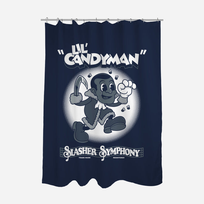 Lil' Candy-none polyester shower curtain-Nemons