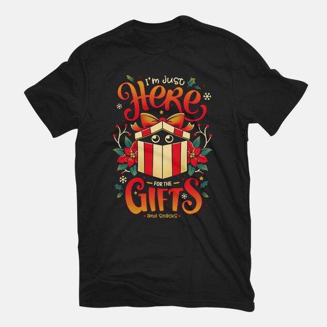 Sneaky Christmas Thief-womens basic tee-Snouleaf