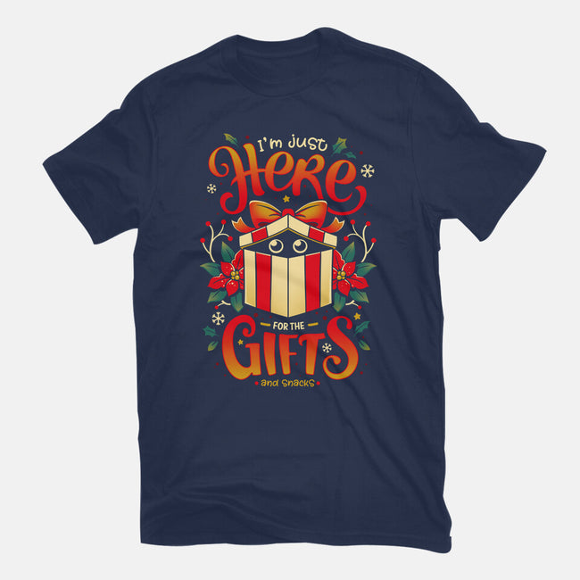 Sneaky Christmas Thief-womens basic tee-Snouleaf