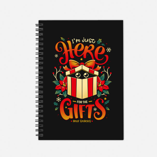 Sneaky Christmas Thief-none dot grid notebook-Snouleaf