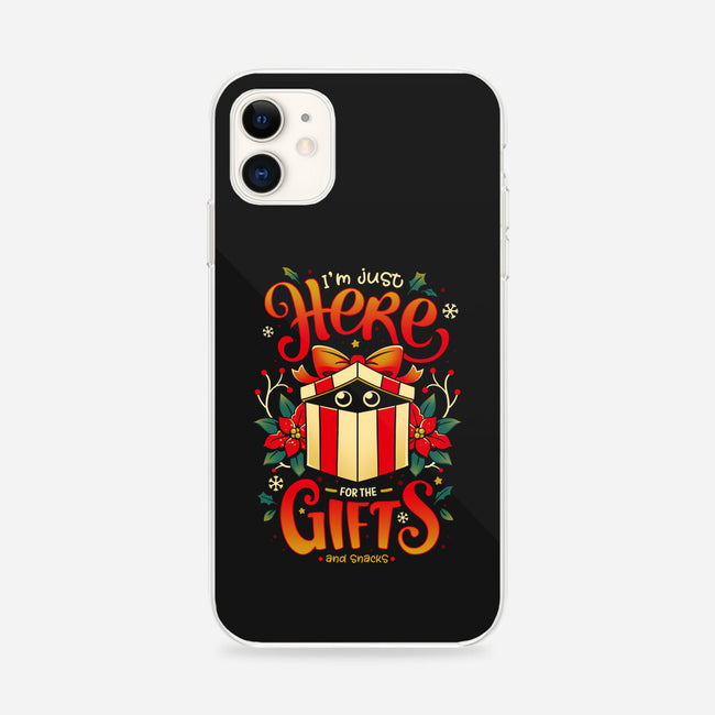 Sneaky Christmas Thief-iphone snap phone case-Snouleaf
