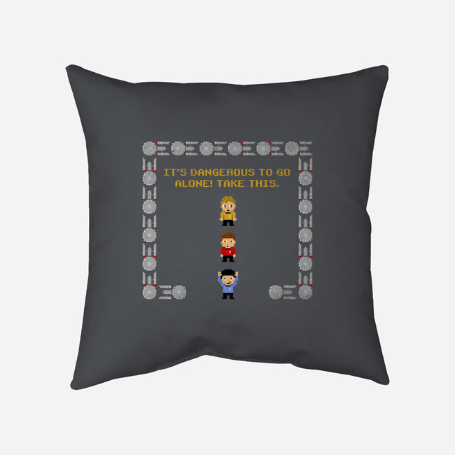 Take This Red Shirt Guy-none removable cover w insert throw pillow-kg07