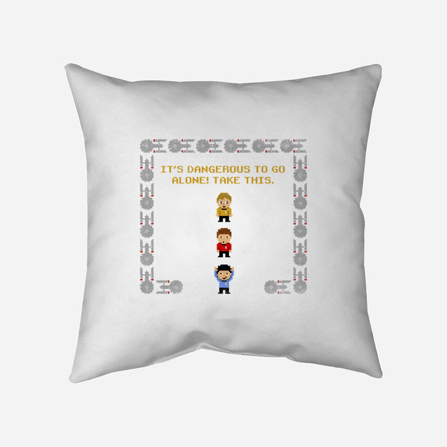 Take This Red Shirt Guy-none removable cover w insert throw pillow-kg07