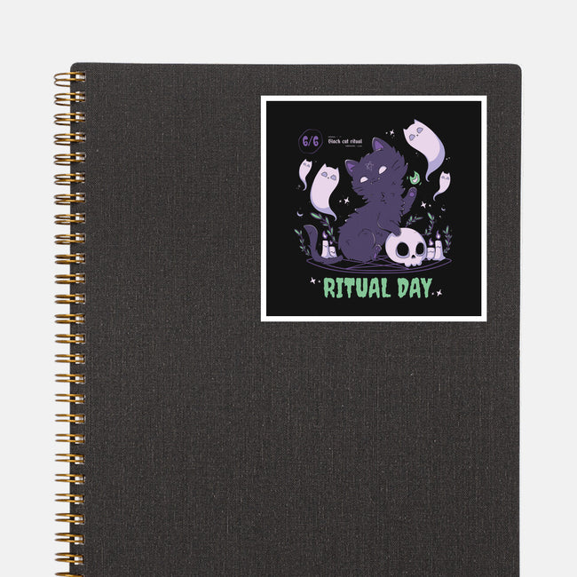 Ritual Day-none glossy sticker-yumie
