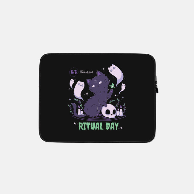 Ritual Day-none zippered laptop sleeve-yumie