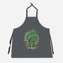 Three Sword Style-unisex kitchen apron-Imu Studio