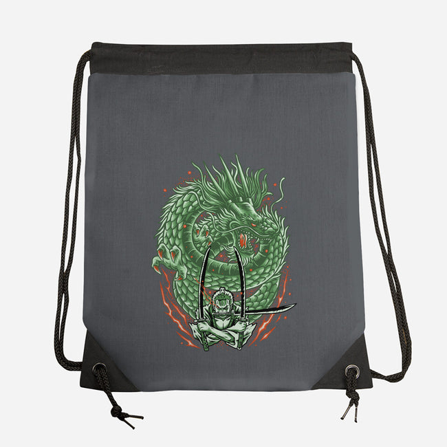Three Sword Style-none drawstring bag-Imu Studio