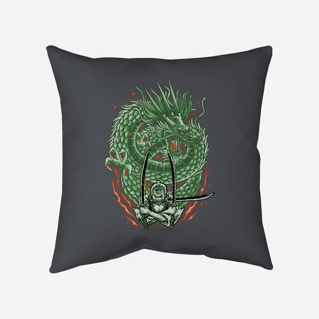 Three Sword Style-none removable cover throw pillow-Imu Studio