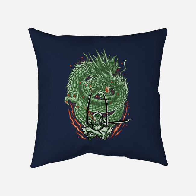 Three Sword Style-none removable cover throw pillow-Imu Studio
