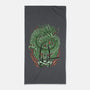 Three Sword Style-none beach towel-Imu Studio