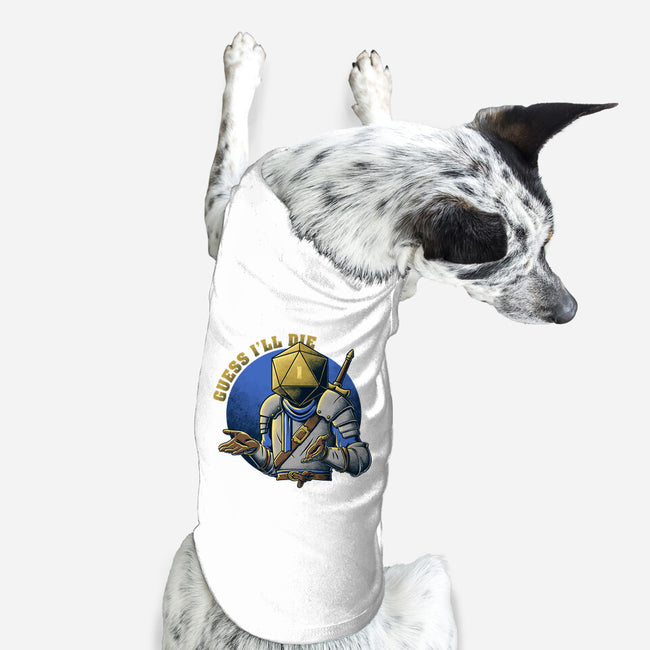 RPG Guess I'll Die-dog basic pet tank-The Inked Smith
