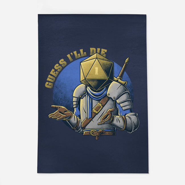 RPG Guess I'll Die-none indoor rug-The Inked Smith