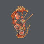 Sushi Roll Dragon-womens basic tee-daizzystudio