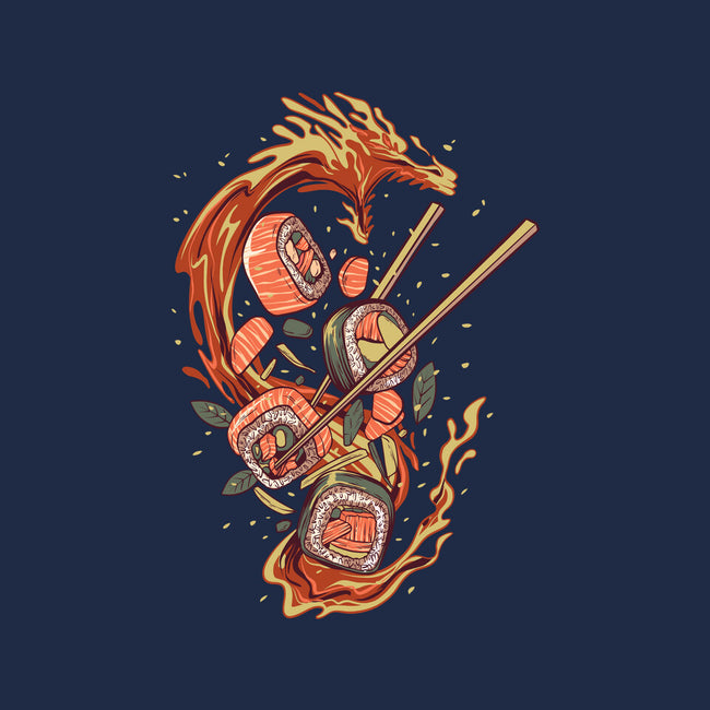 Sushi Roll Dragon-unisex crew neck sweatshirt-daizzystudio