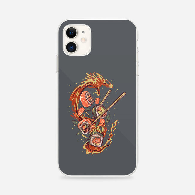 Sushi Roll Dragon-iphone snap phone case-daizzystudio