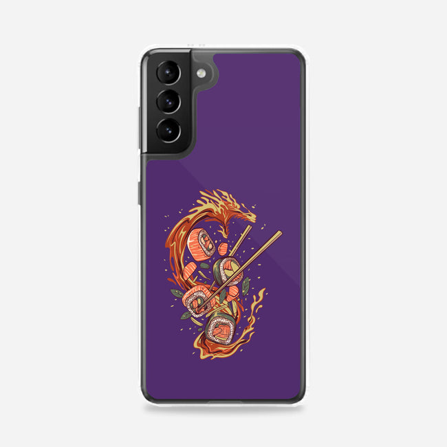 Sushi Roll Dragon-samsung snap phone case-daizzystudio