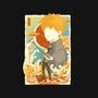 Musha-e Denji-none stretched canvas-hypertwenty