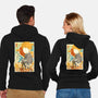 Musha-e Denji-unisex zip-up sweatshirt-hypertwenty