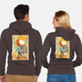 Musha-e Denji-unisex zip-up sweatshirt-hypertwenty