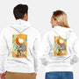 Musha-e Denji-unisex zip-up sweatshirt-hypertwenty
