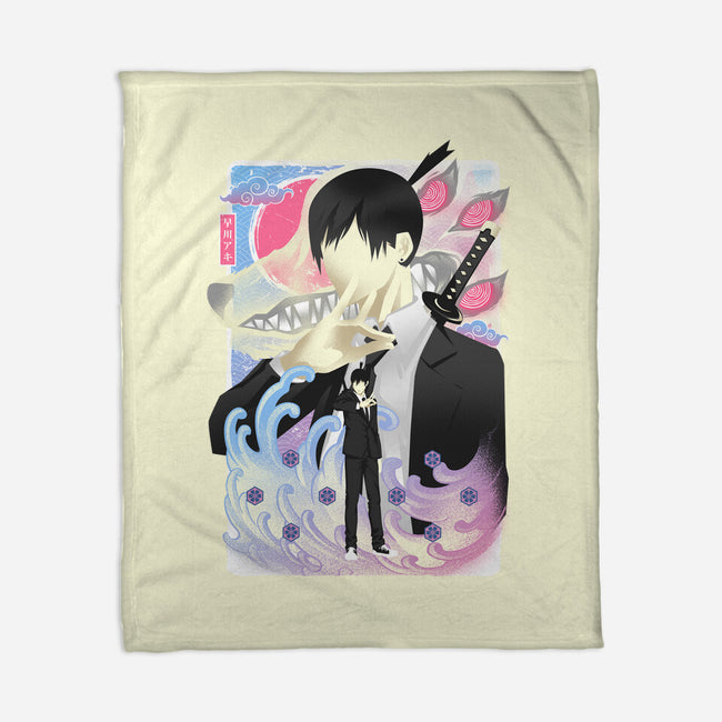 Musha-e Aki-none fleece blanket-hypertwenty