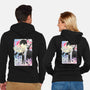 Musha-e Aki-unisex zip-up sweatshirt-hypertwenty