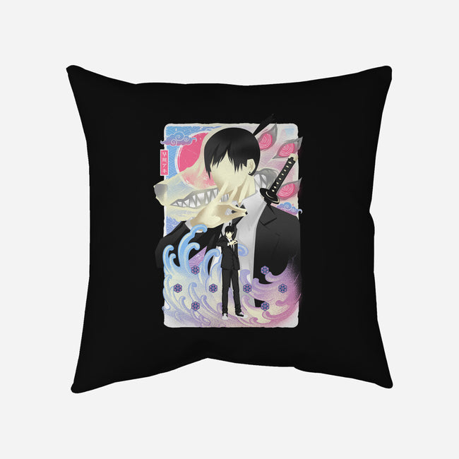 Musha-e Aki-none removable cover throw pillow-hypertwenty