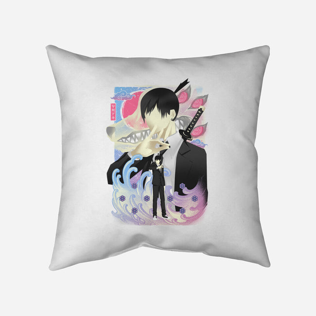 Musha-e Aki-none removable cover throw pillow-hypertwenty