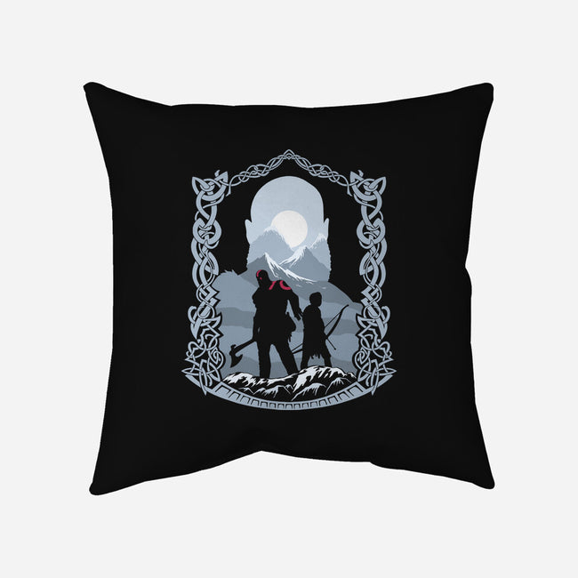 Ragna God-none removable cover w insert throw pillow-marsdkart