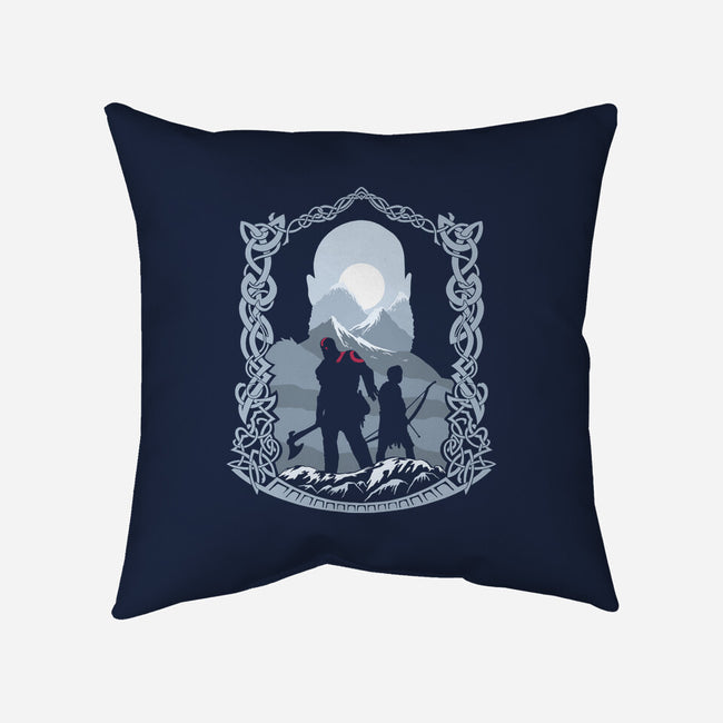 Ragna God-none removable cover w insert throw pillow-marsdkart