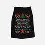 Christmas Calories Don't Count-cat basic pet tank-eduely