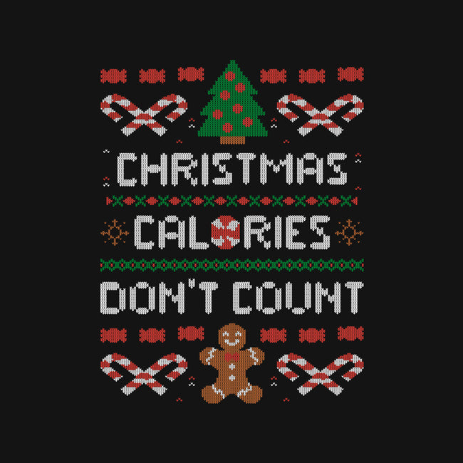 Christmas Calories Don't Count-youth crew neck sweatshirt-eduely