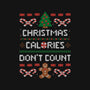 Christmas Calories Don't Count-unisex kitchen apron-eduely
