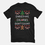 Christmas Calories Don't Count-youth basic tee-eduely