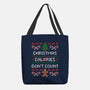 Christmas Calories Don't Count-none basic tote bag-eduely
