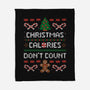 Christmas Calories Don't Count-none fleece blanket-eduely