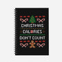 Christmas Calories Don't Count-none dot grid notebook-eduely