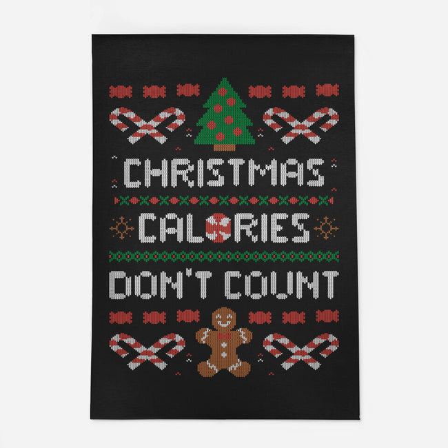 Christmas Calories Don't Count-none indoor rug-eduely