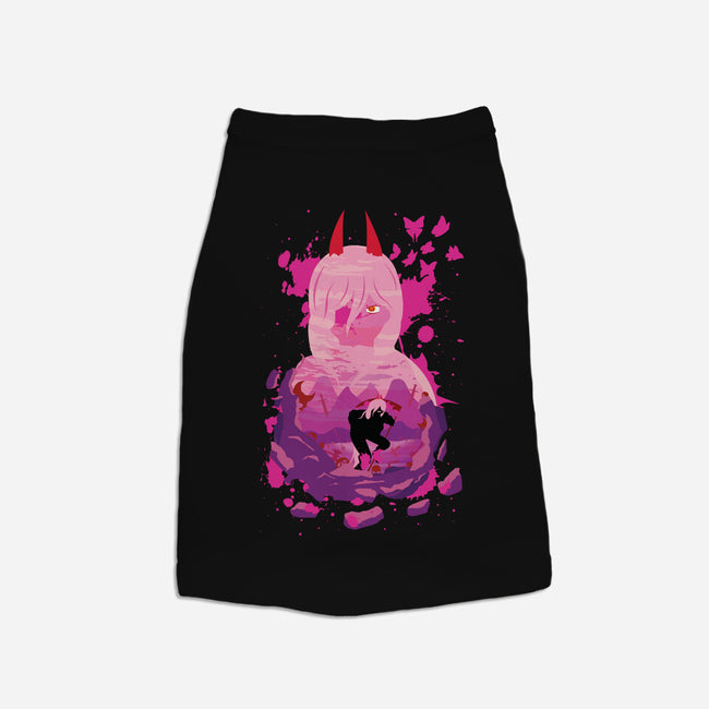 The Blood Devil-cat basic pet tank-SwensonaDesigns