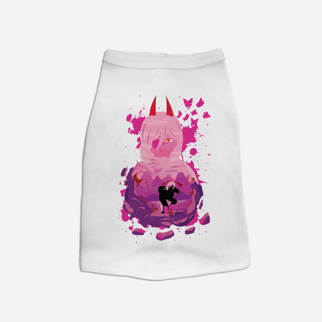 The Blood Devil-cat basic pet tank-SwensonaDesigns