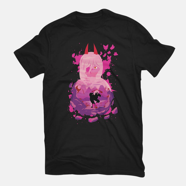 The Blood Devil-womens basic tee-SwensonaDesigns