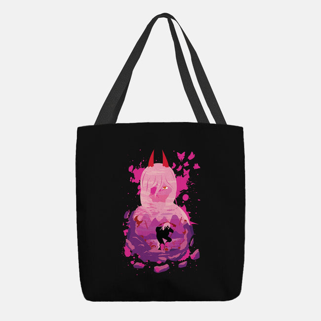 The Blood Devil-none basic tote bag-SwensonaDesigns