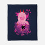 The Blood Devil-none fleece blanket-SwensonaDesigns