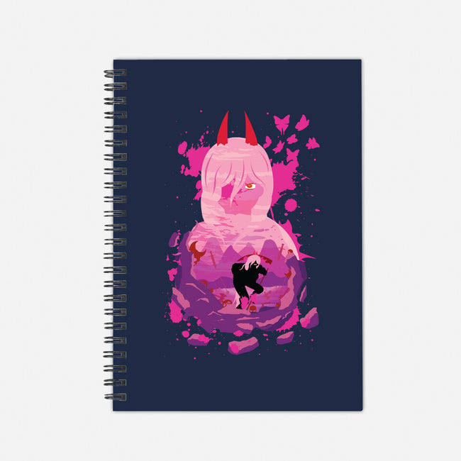 The Blood Devil-none dot grid notebook-SwensonaDesigns