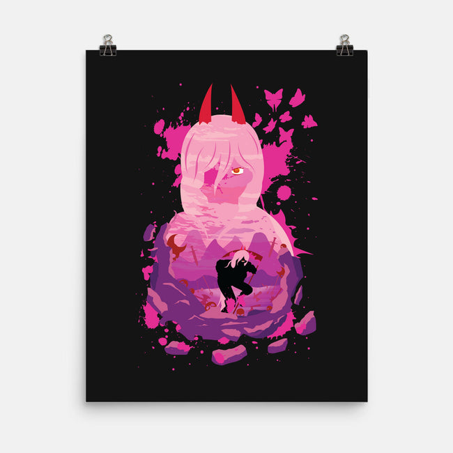 The Blood Devil-none matte poster-SwensonaDesigns