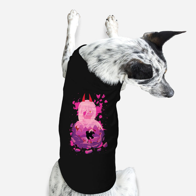 The Blood Devil-dog basic pet tank-SwensonaDesigns