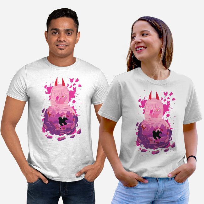 The Blood Devil-unisex basic tee-SwensonaDesigns