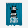 Fully Booked-none polyester shower curtain-Xentee